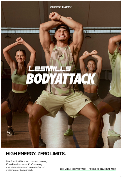 BODYATTACK Special am Sonntag, den 08. Februar im WOF 20